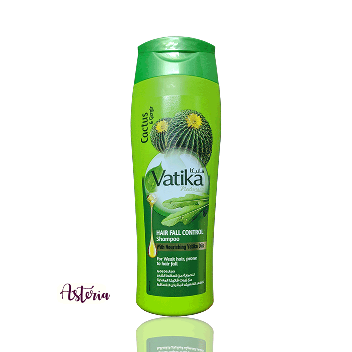 Vatika Cactus & Gergir Hair Fall Control shampoo, 400 ml – Asteria