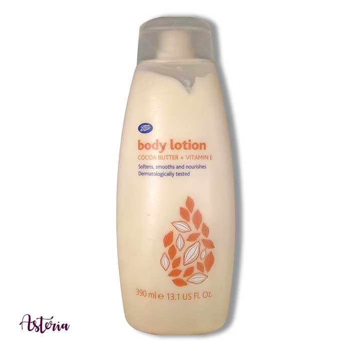 paars Welsprekend activering Boots Cocoa Butter+Vitamin E Body Lotion, 390 ml – Asteria