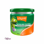 Lolane Jojoba Oil And Silk Protein Natural Hair Treatment, 500 g