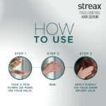 Streax Frizz Control Hair Serum, 100 ml - Image 4