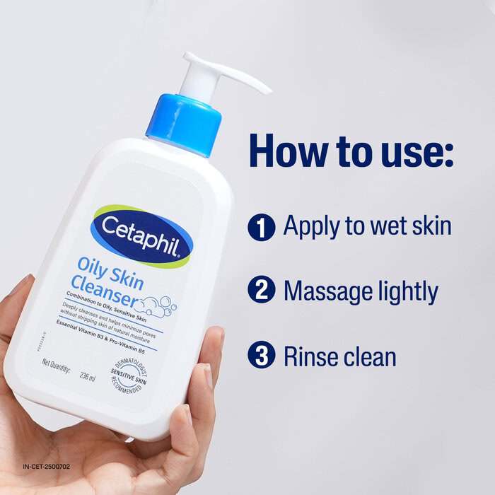 Cetaphil Oily Skin Cleanser, 236 mL - Image 3