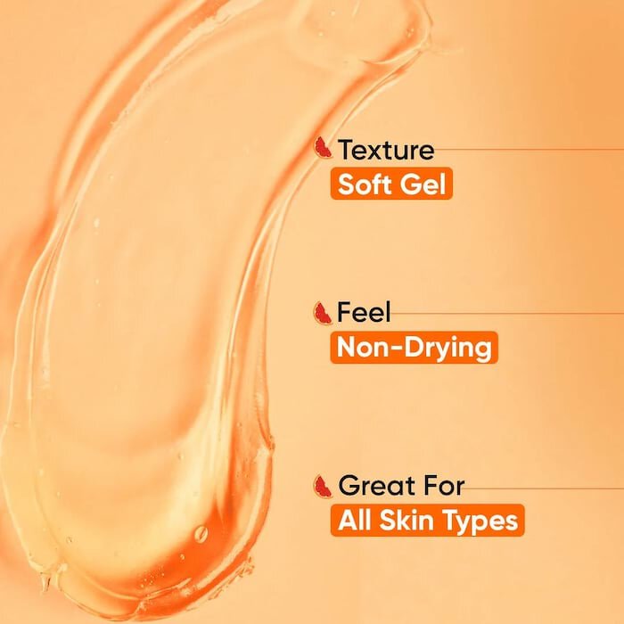 Dot & Key Vitamin C + E Super Bright Gel Face Wash, 100 ml - Image 2
