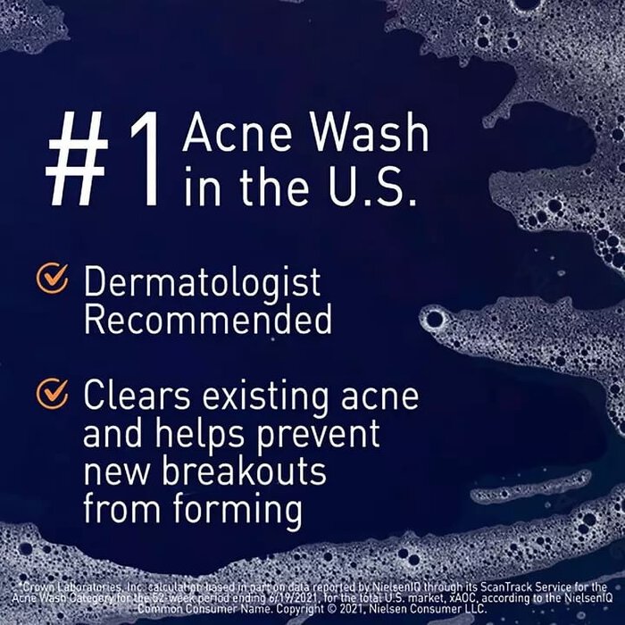 PanOxyl Acne Foaming Face And Body Wash With 10% Benzoyl Peroxide, 156 g - Image 4
