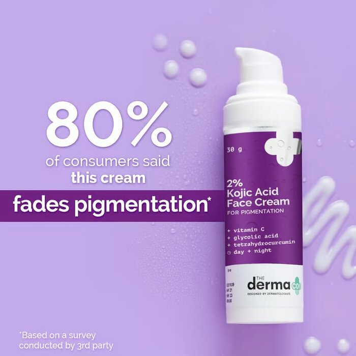 The Derma Co. 2% Kojic Acid Face Cream, 30 g - Image 2