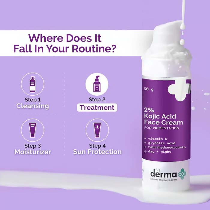 The Derma Co. 2% Kojic Acid Face Cream, 30 g - Image 6