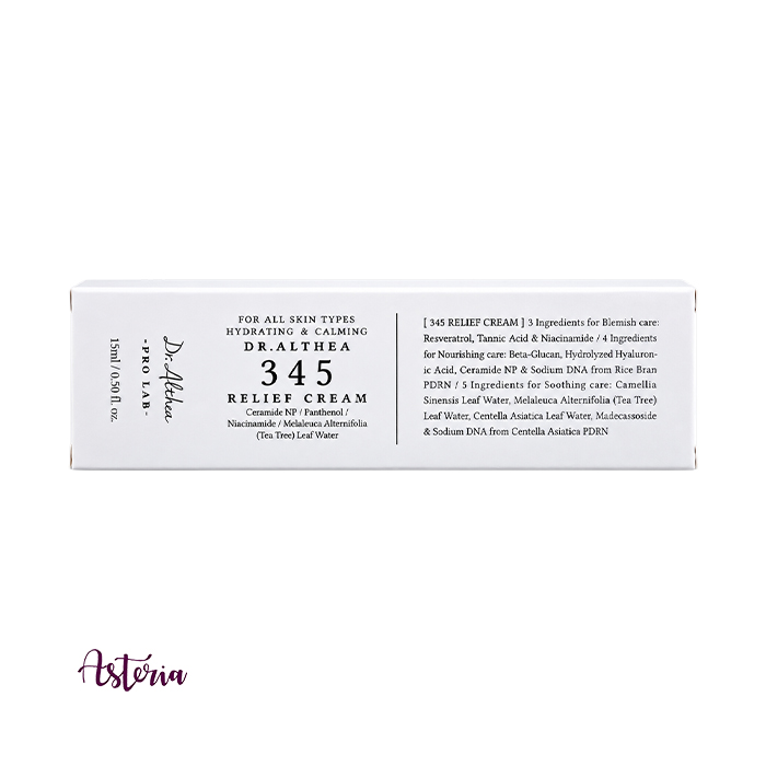 Dr_Althea_Pro_Lab_345_Relief_Cream_15ml Dr Althea 345 Relief Face Cream Mini, 15 ml - Image 1